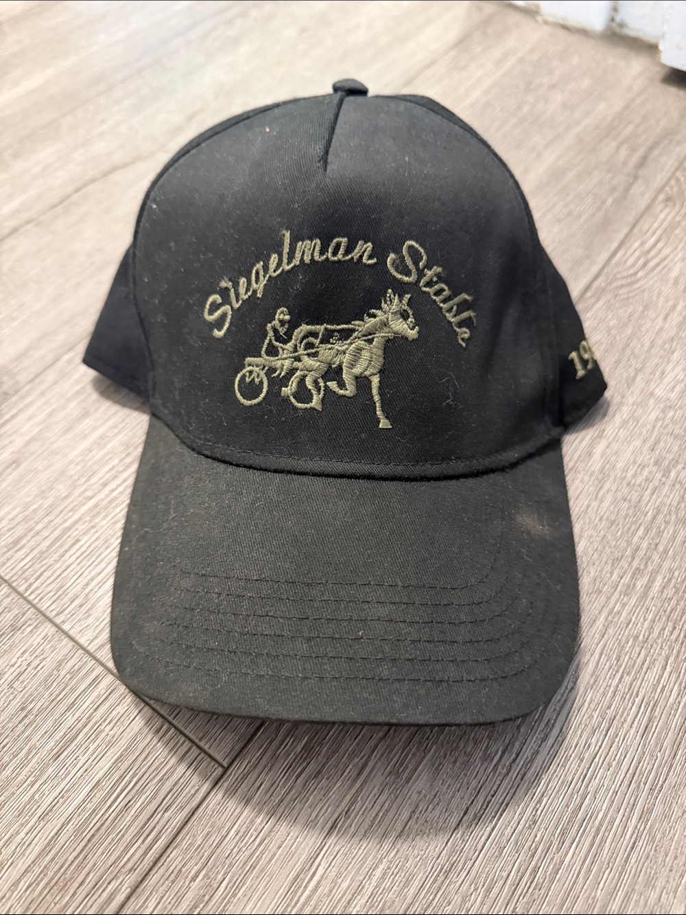 Siegelman Stable Black Baseball Cap
